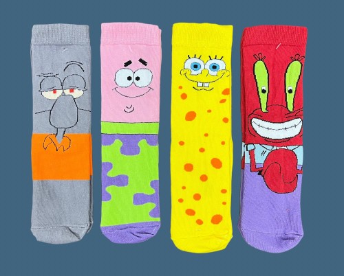SpongeBob 4 Pair